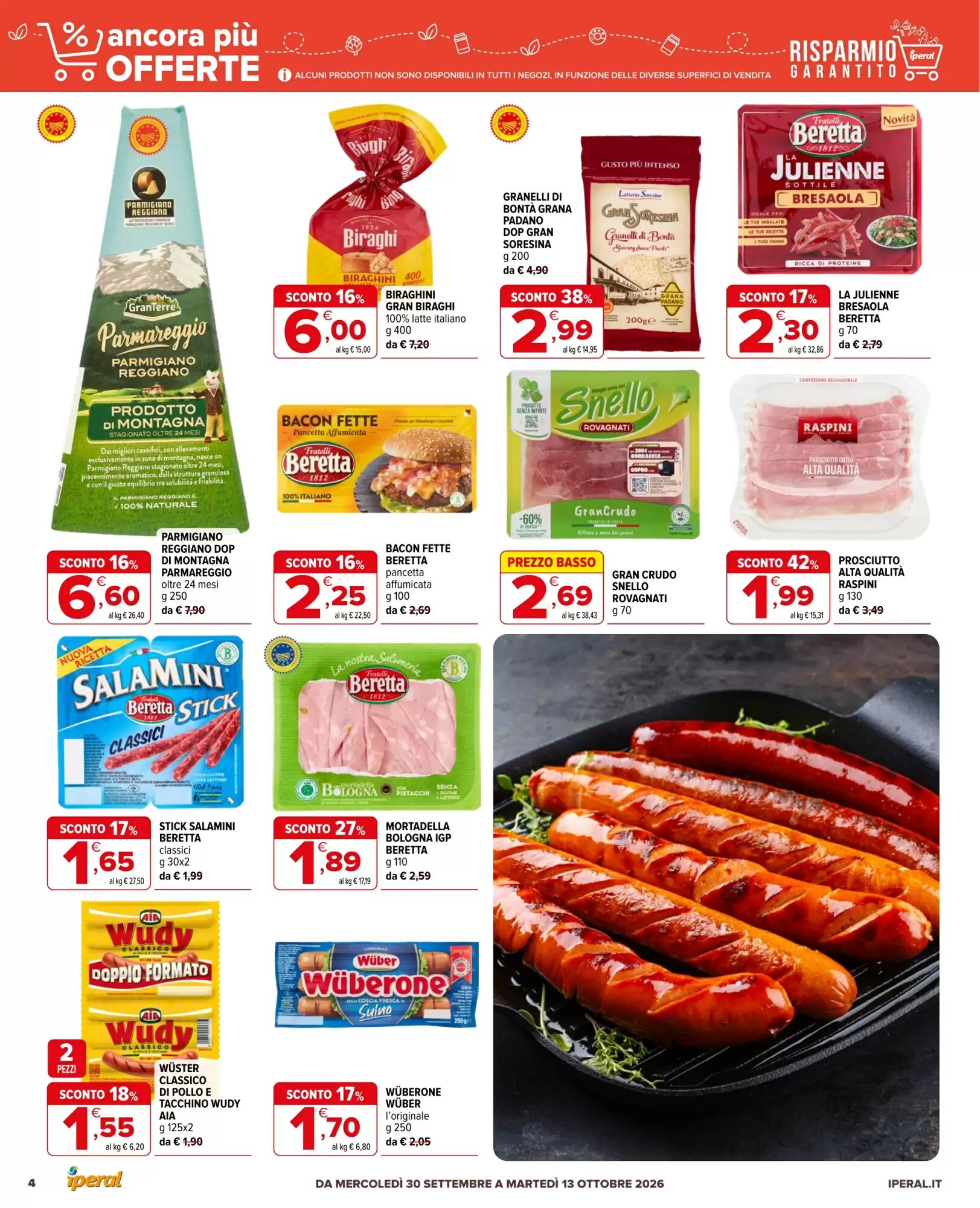 Volantino promozionale Iperal  valide dal 30/09/2026 - Pagina 4.
