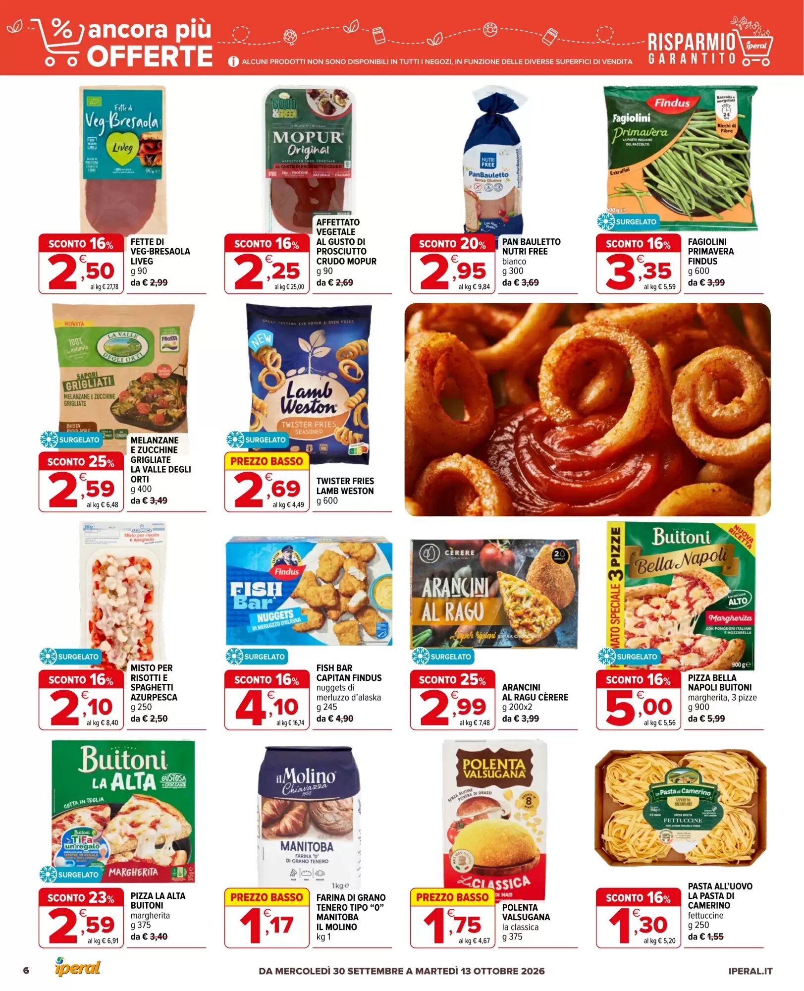 Volantino promozionale Iperal  valide dal 30/09/2026 - Pagina 6.