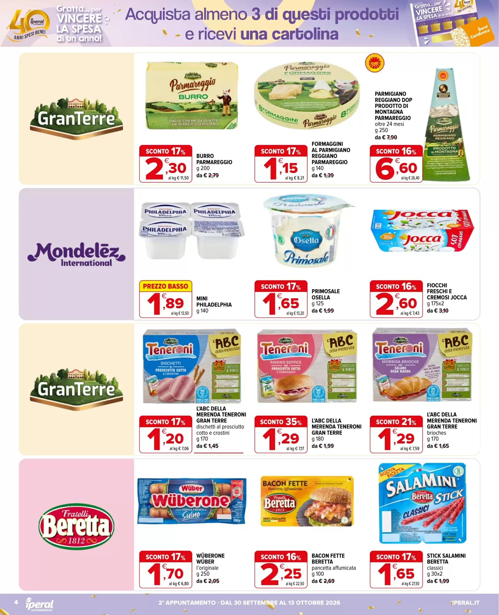 Volantino promozionale Iperal  valide dal 30/09/2026 - Pagina 4.