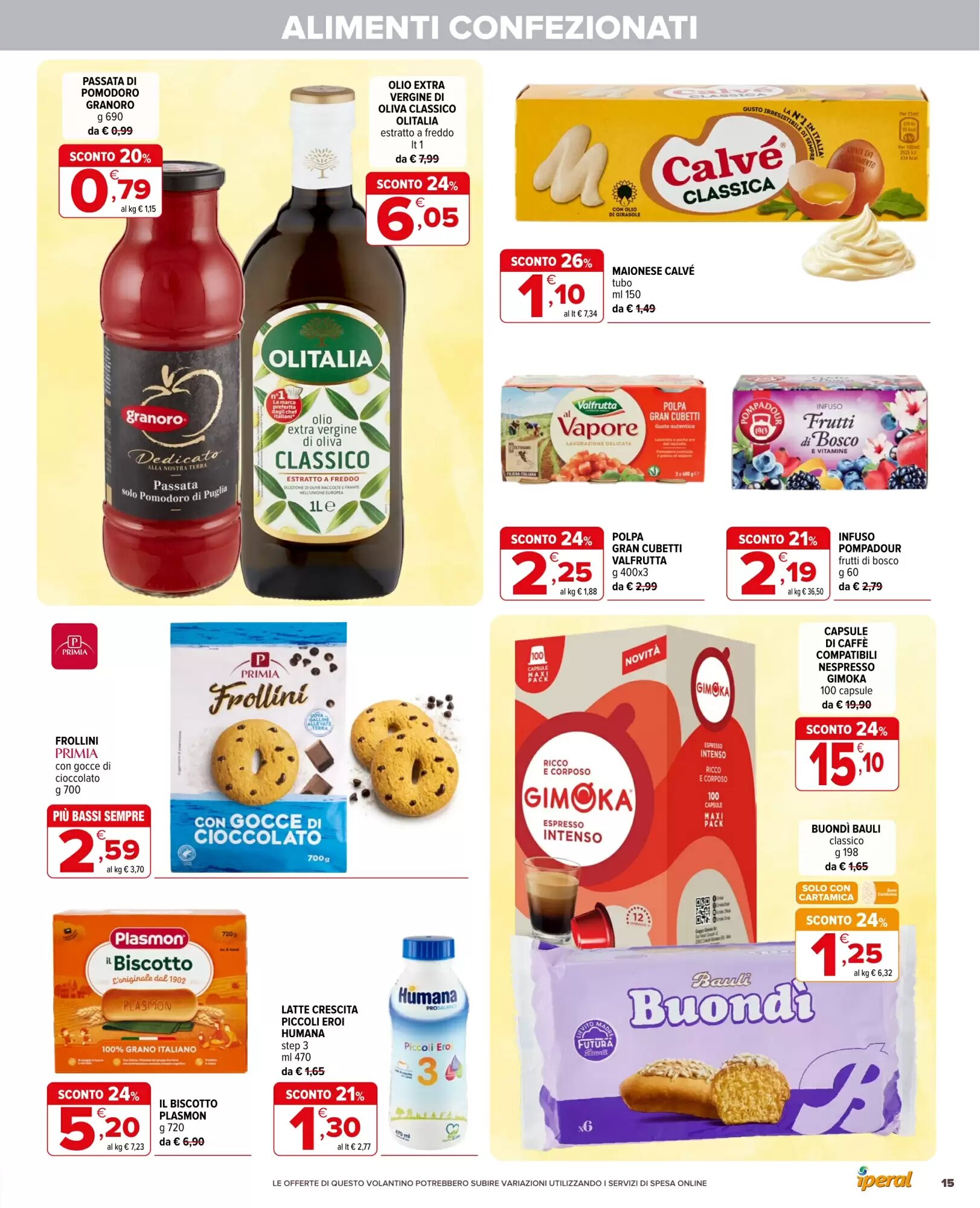 Volantino promozionale Iperal  valide dal 30/09/2026 - Pagina 15.