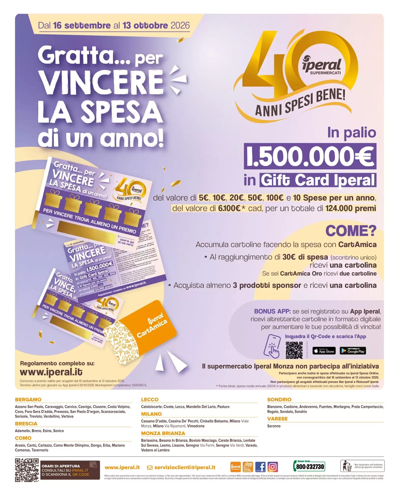 Volantino promozionale Iperal  valide dal 30/09/2026 - Pagina 20.