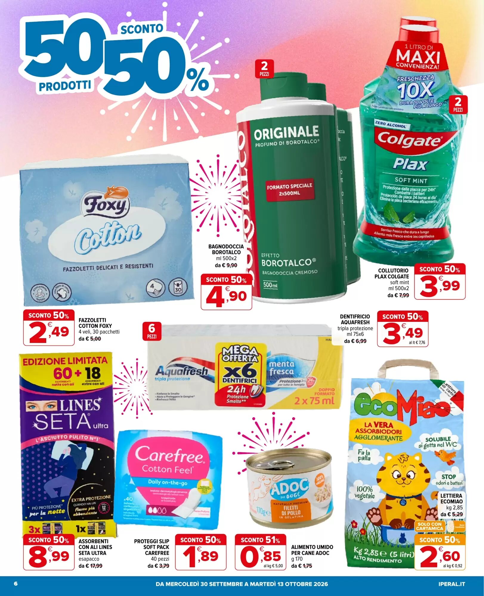 Volantino promozionale Iperal  valide dal 30/09/2026 - Pagina 6.