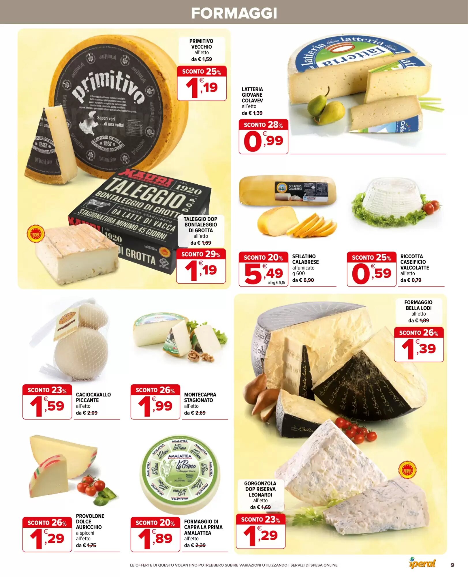 Volantino promozionale Iperal  valide dal 30/09/2026 - Pagina 9.