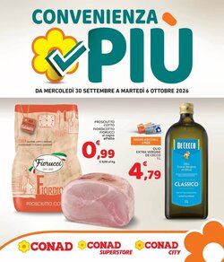 Volantino promozionale Conad City  valide dal 30/09/2026