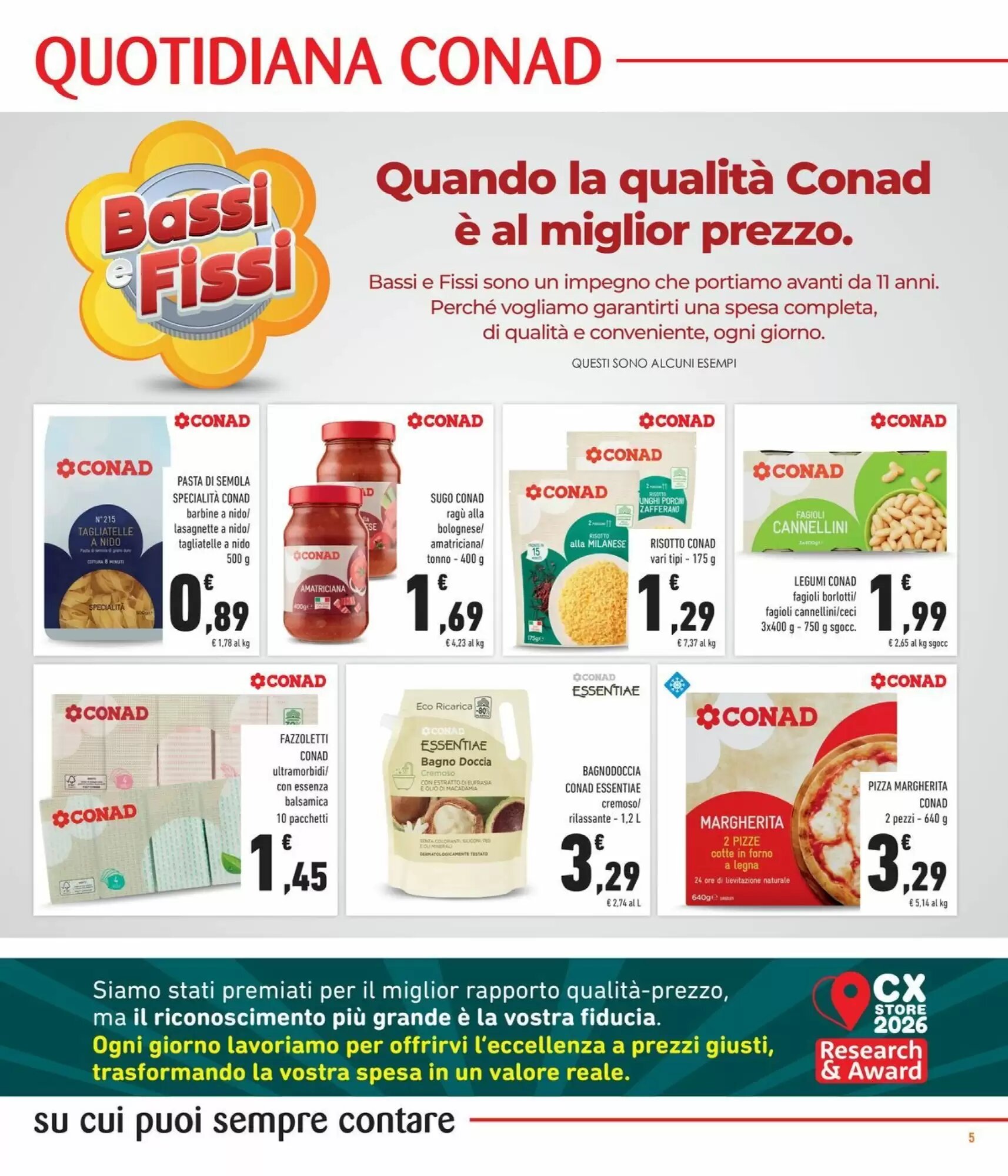 Volantino promozionale Conad City  valide dal 30/09/2026 - Pagina 5.