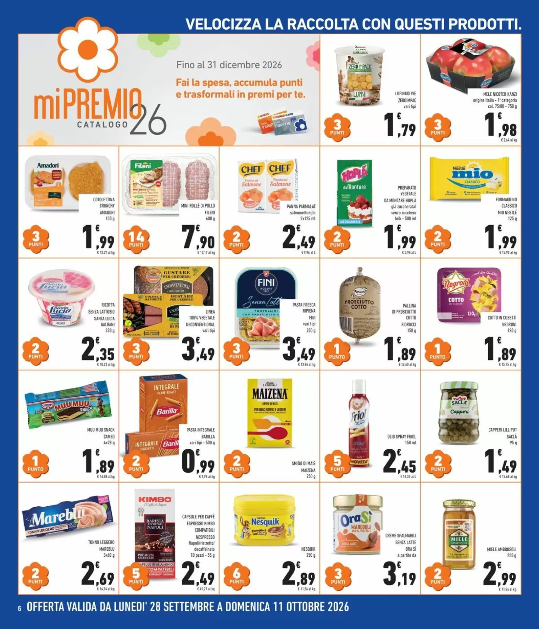 Volantino promozionale Conad City  valide dal 30/09/2026 - Pagina 6.