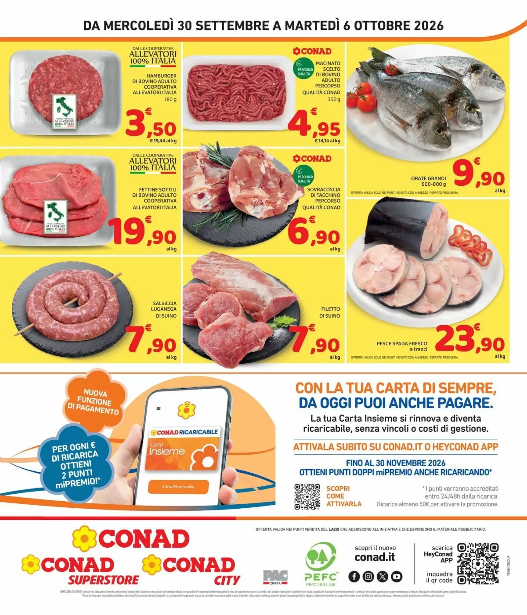 Volantino promozionale Conad City  valide dal 30/09/2026 - Pagina 8.
