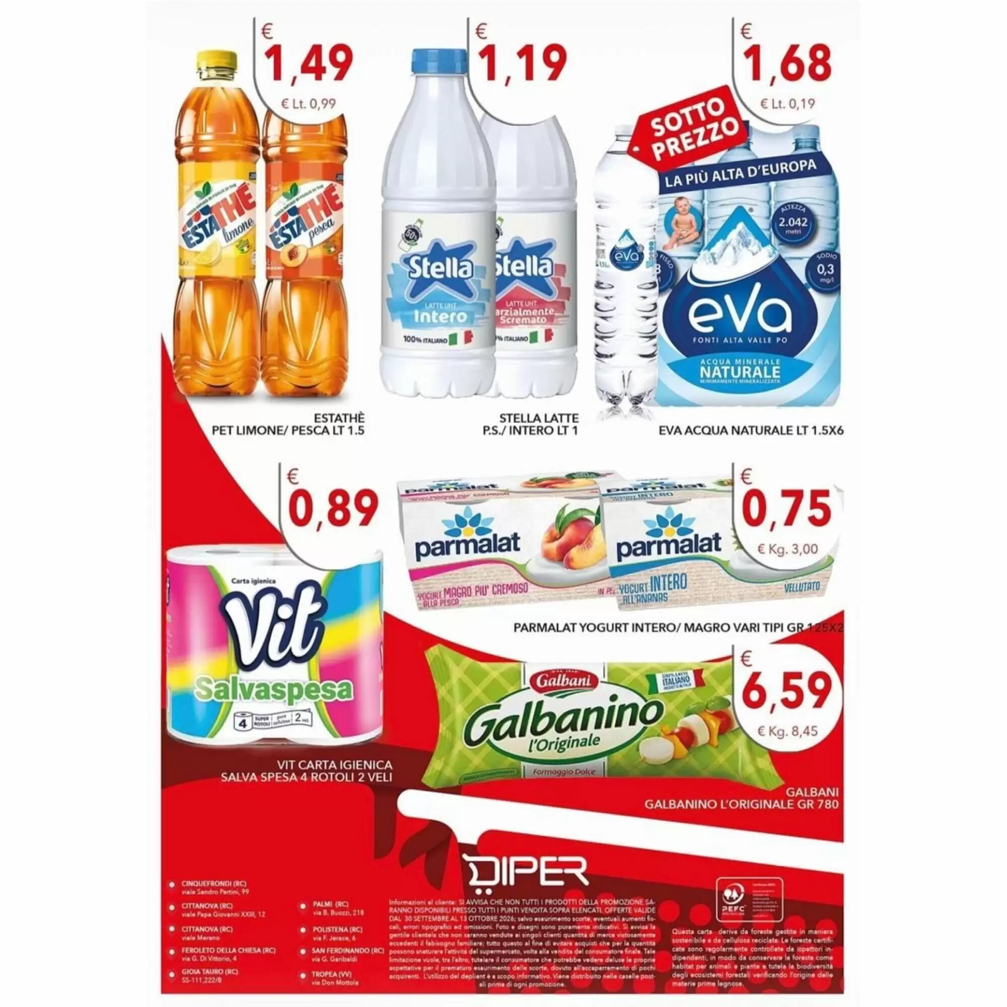 Volantino promozionale Diper  valide dal 30/09/2026 - Pagina 17.