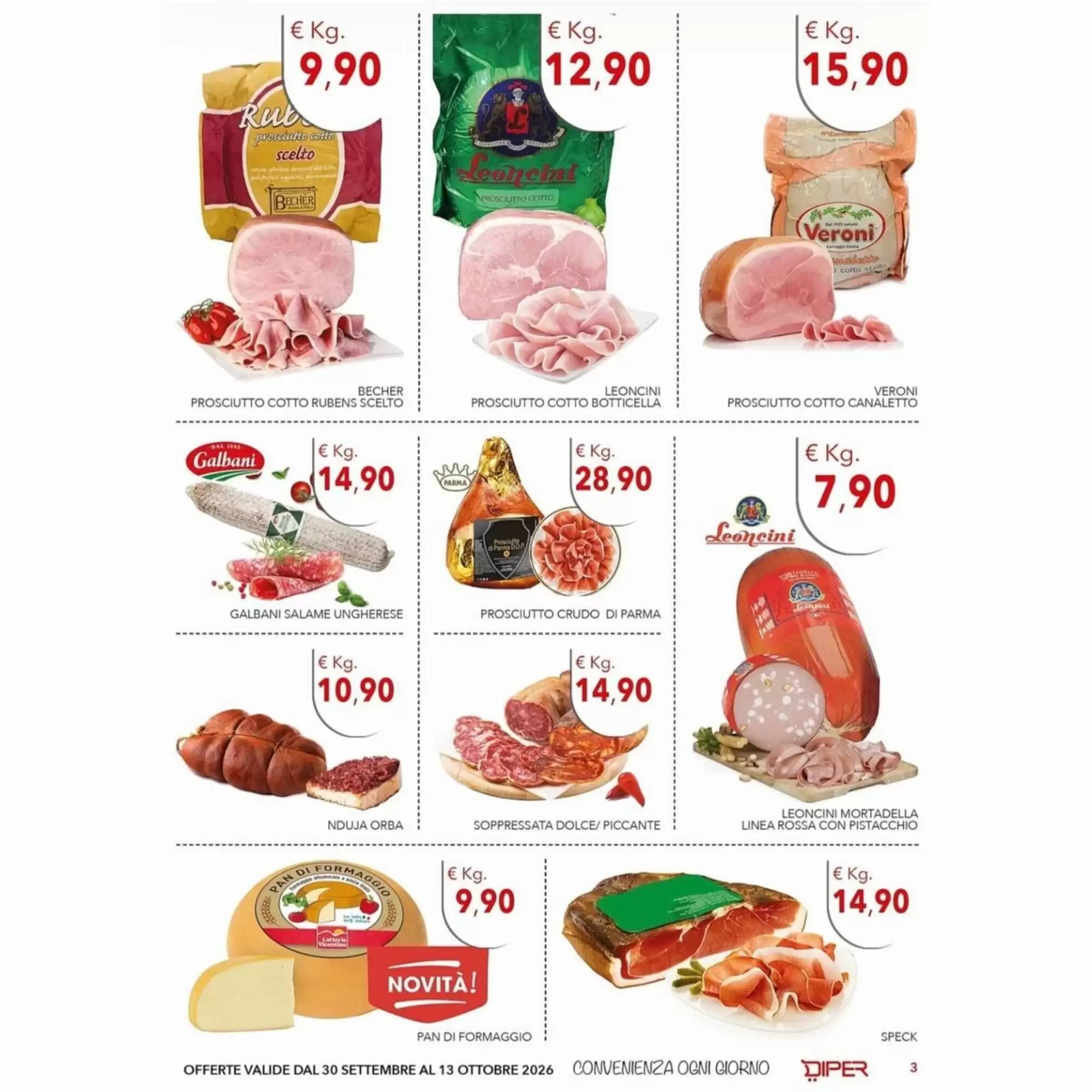 Volantino promozionale Diper  valide dal 30/09/2026 - Pagina 3.