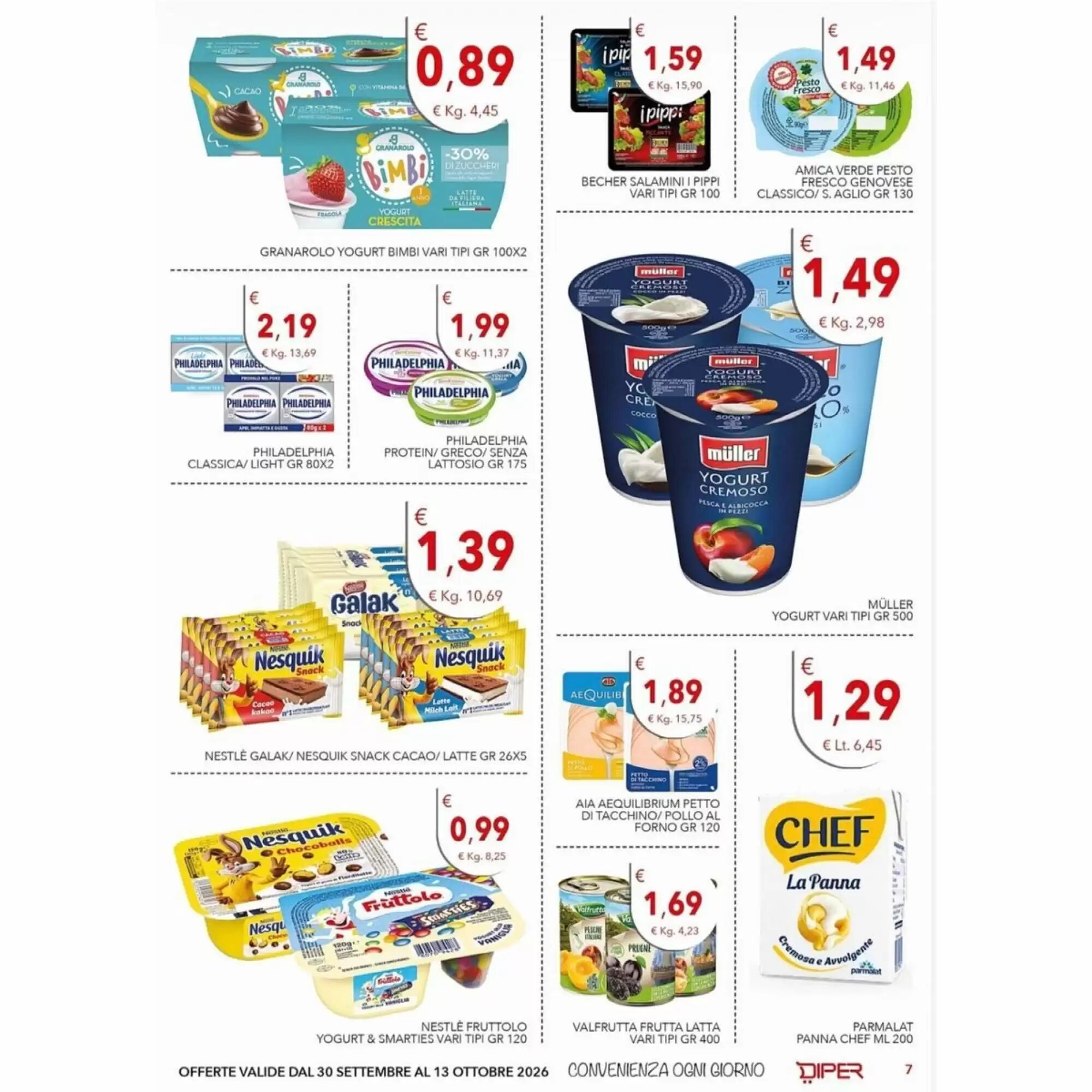 Volantino promozionale Diper  valide dal 30/09/2026 - Pagina 7.