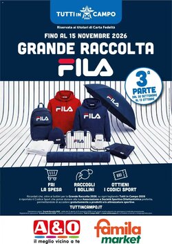 Volantino promozionale A&o  valide dal 30/09/2026