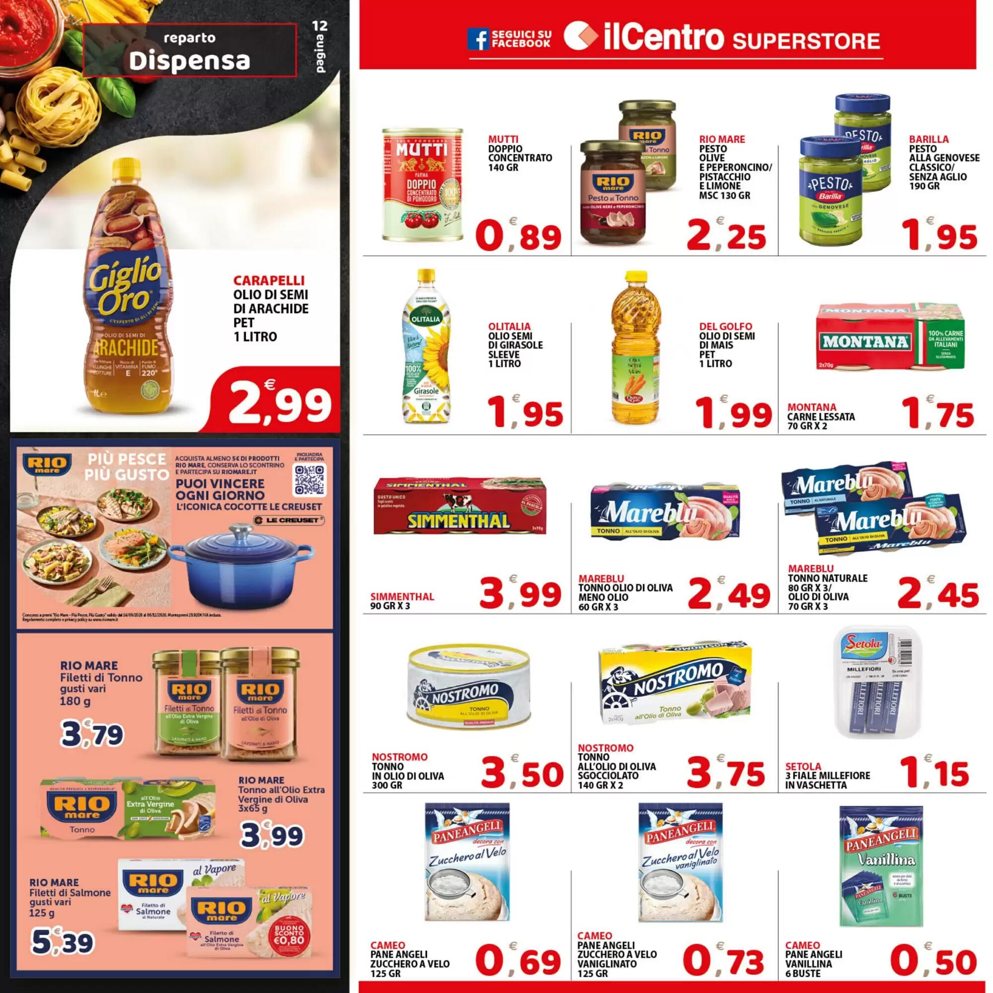 Volantino promozionale Il Centro Superstore  valide dal 30/09/2026 - Pagina 12.