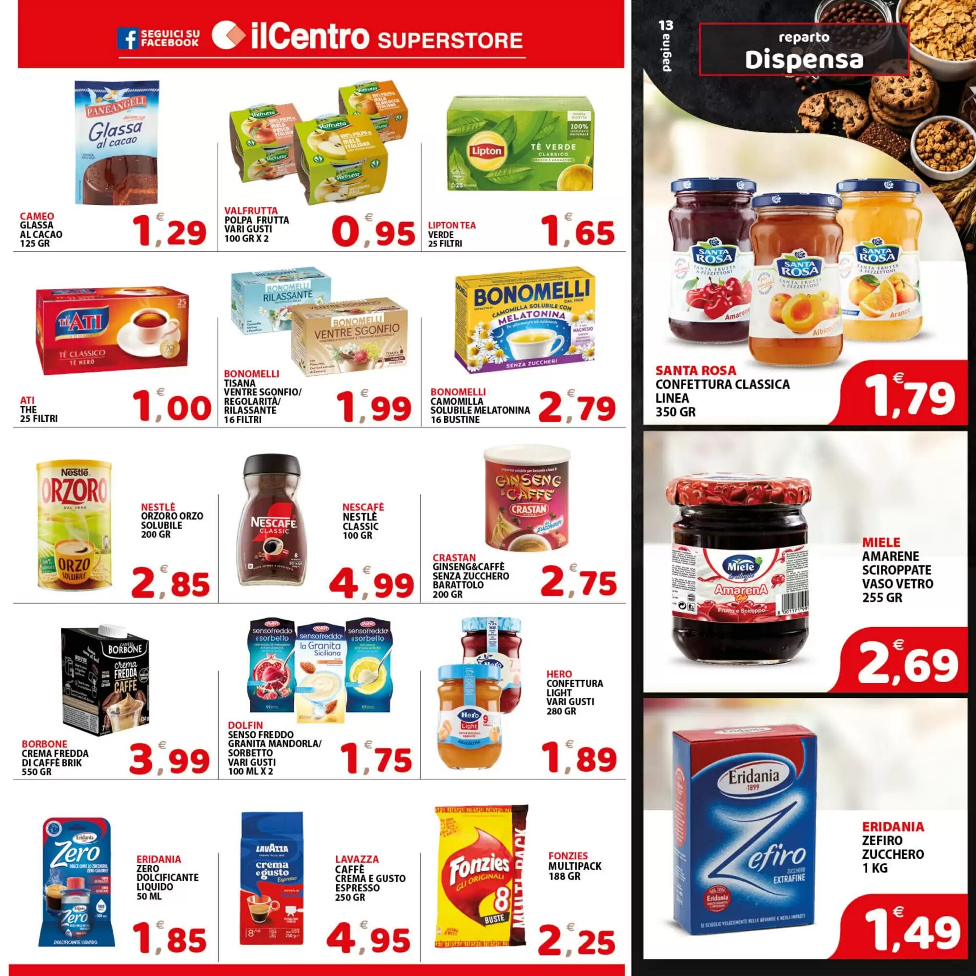 Volantino promozionale Il Centro Superstore  valide dal 30/09/2026 - Pagina 13.
