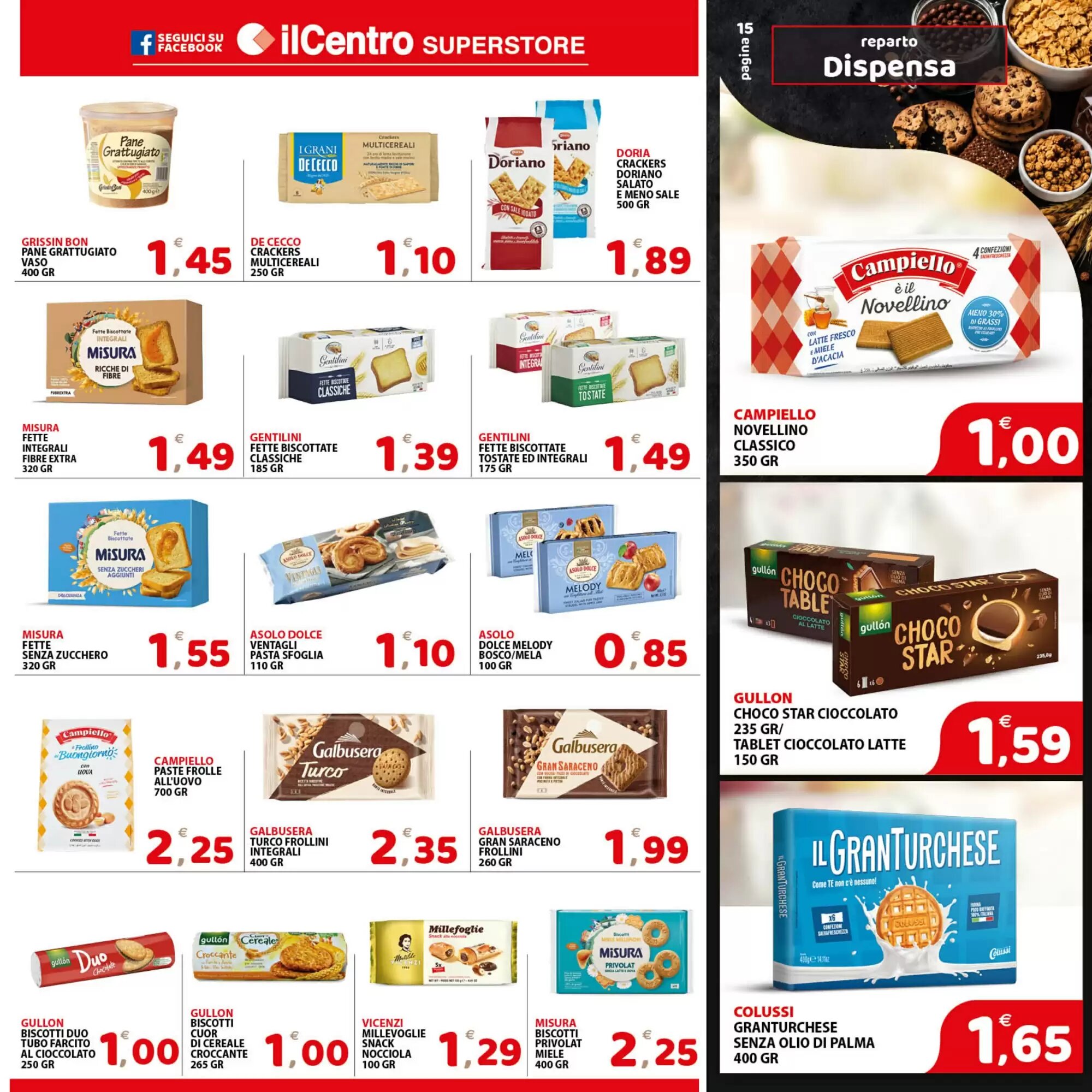 Volantino promozionale Il Centro Superstore  valide dal 30/09/2026 - Pagina 15.