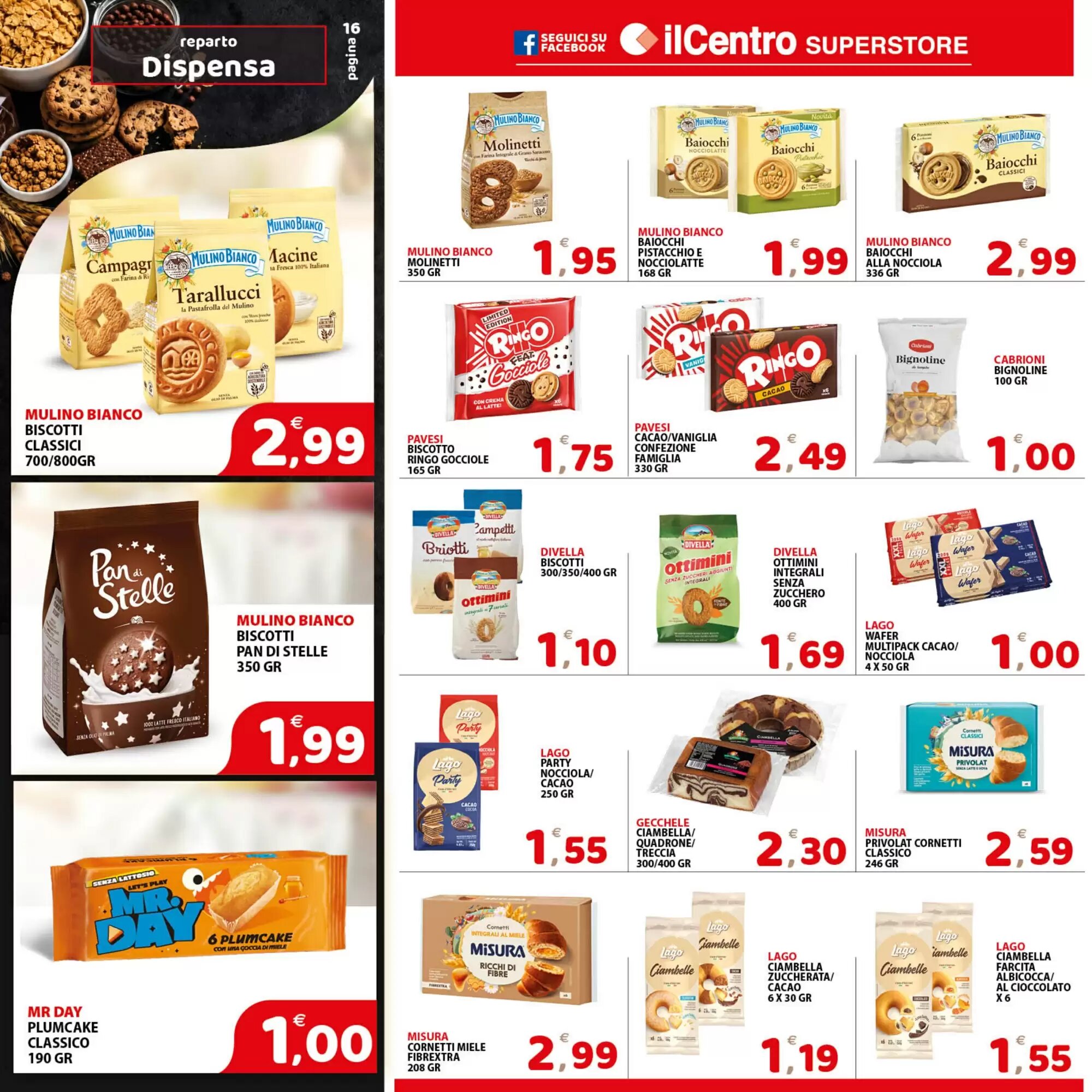 Volantino promozionale Il Centro Superstore  valide dal 30/09/2026 - Pagina 16.