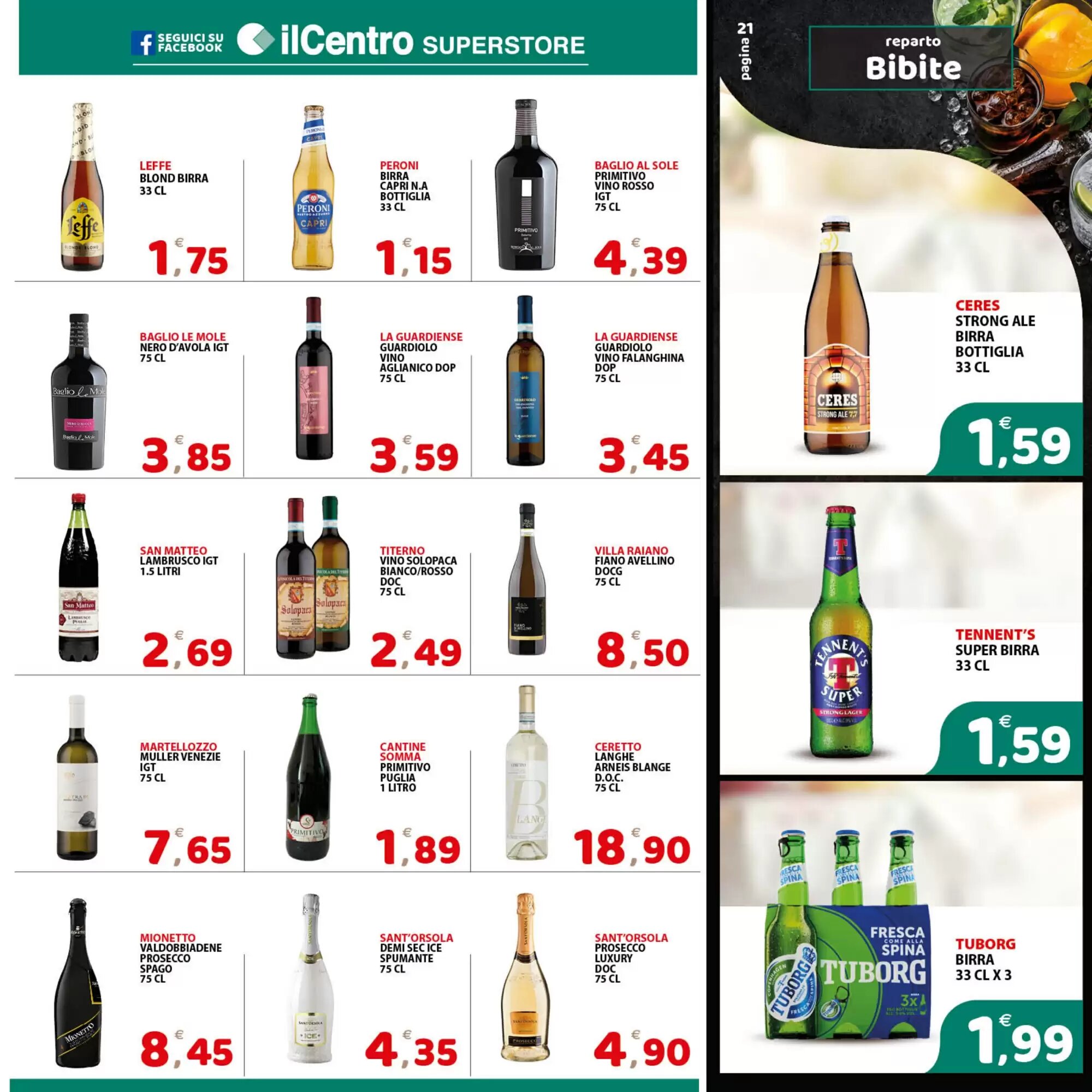 Volantino promozionale Il Centro Superstore  valide dal 30/09/2026 - Pagina 21.