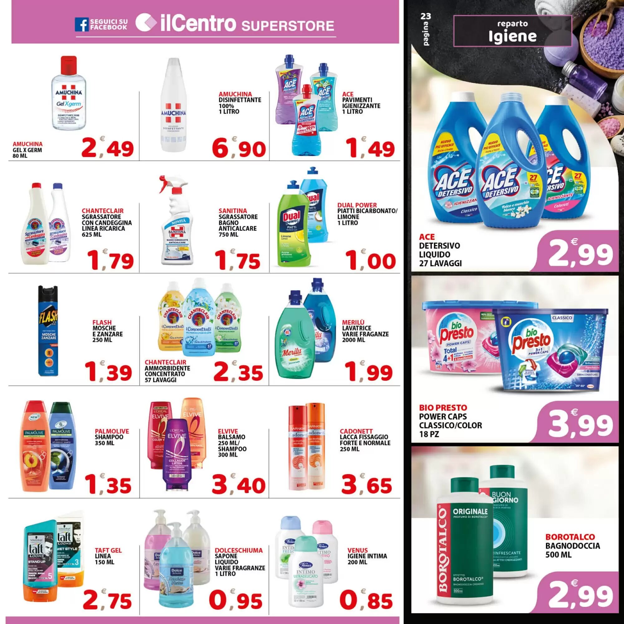 Volantino promozionale Il Centro Superstore  valide dal 30/09/2026 - Pagina 23.