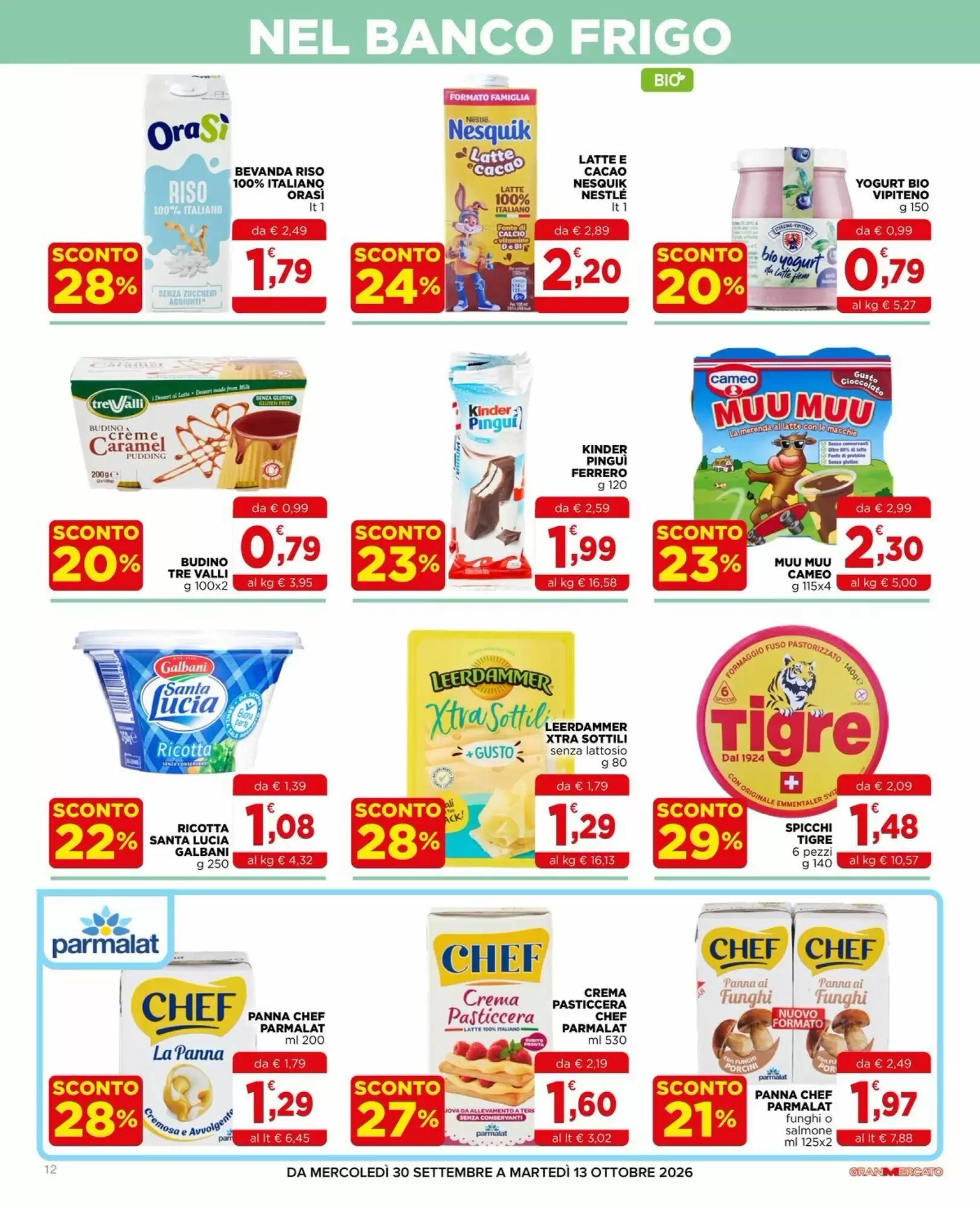 Volantino promozionale Gran mercato  valide dal 30/09/2026 - Pagina 12.