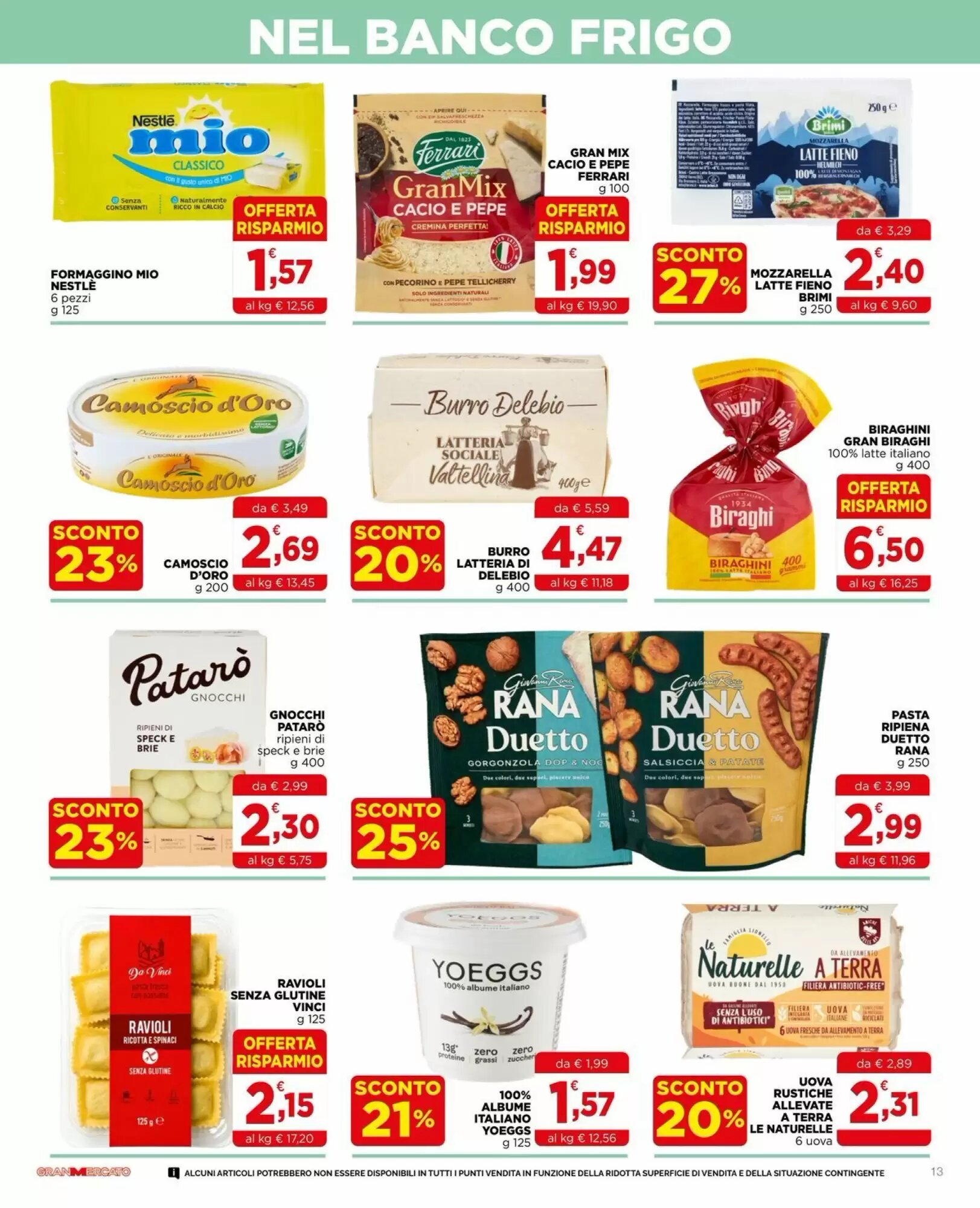 Volantino promozionale Gran mercato  valide dal 30/09/2026 - Pagina 13.