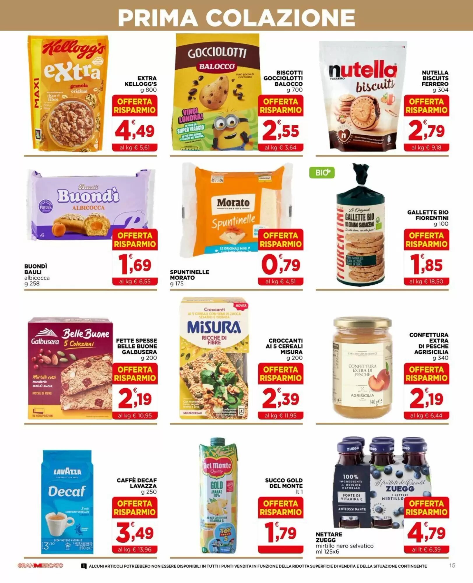 Volantino promozionale Gran mercato  valide dal 30/09/2026 - Pagina 15.