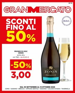 Volantino promozionale Gran mercato  valide dal 30/09/2026