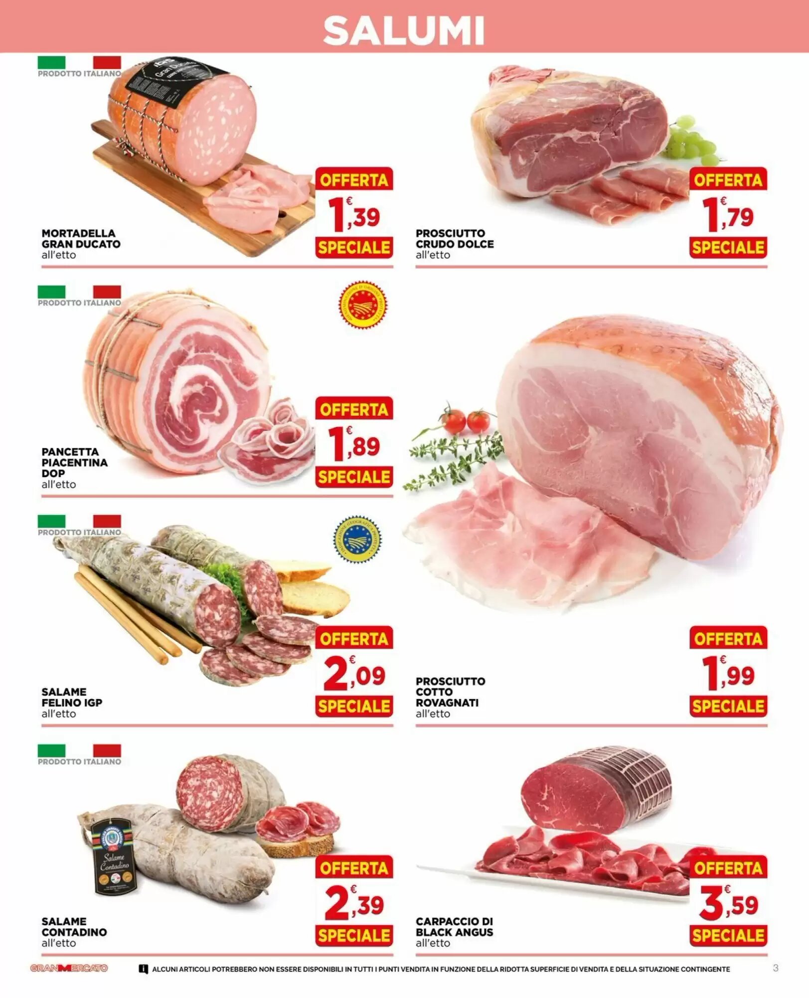 Volantino promozionale Gran mercato  valide dal 30/09/2026 - Pagina 3.