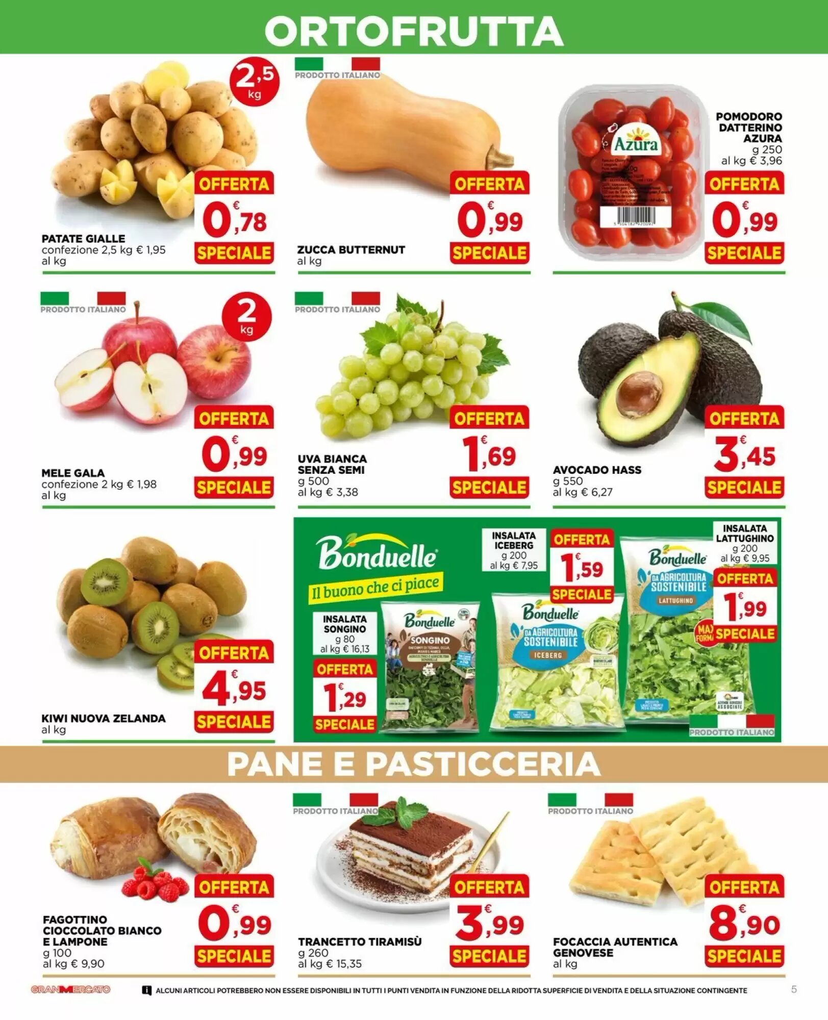 Volantino promozionale Gran mercato  valide dal 30/09/2026 - Pagina 5.