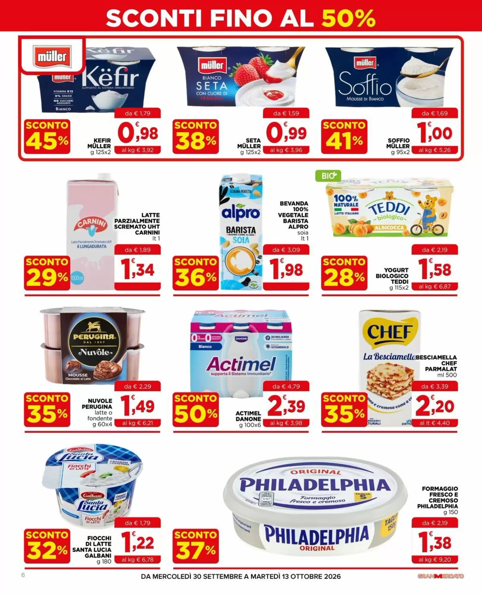 Volantino promozionale Gran mercato  valide dal 30/09/2026 - Pagina 6.
