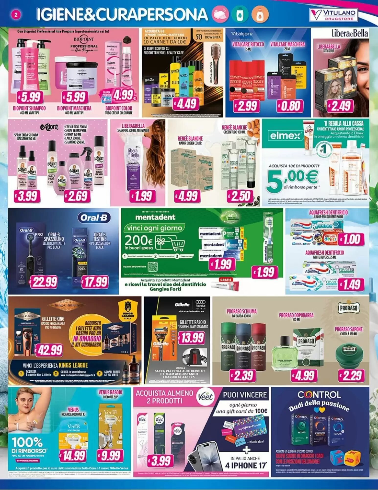 Volantino promozionale Vitulano Drugstore  valide dal 30/09/2026 - Pagina 2.