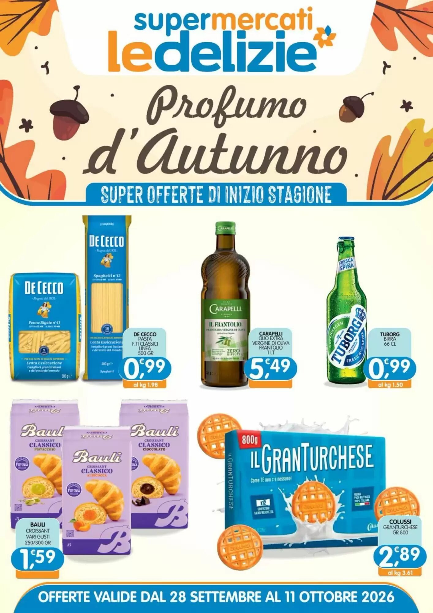 Volantino promozionale Le Delizie del Sud  valide dal 30/09/2026 - Pagina 1.