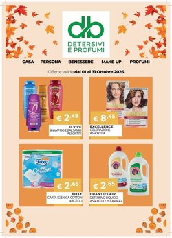 Volantino promozionale DB detersivi  valide dal 01/10/2026