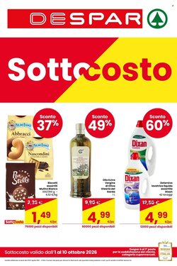 Volantino promozionale Despar  valide dal 01/10/2026