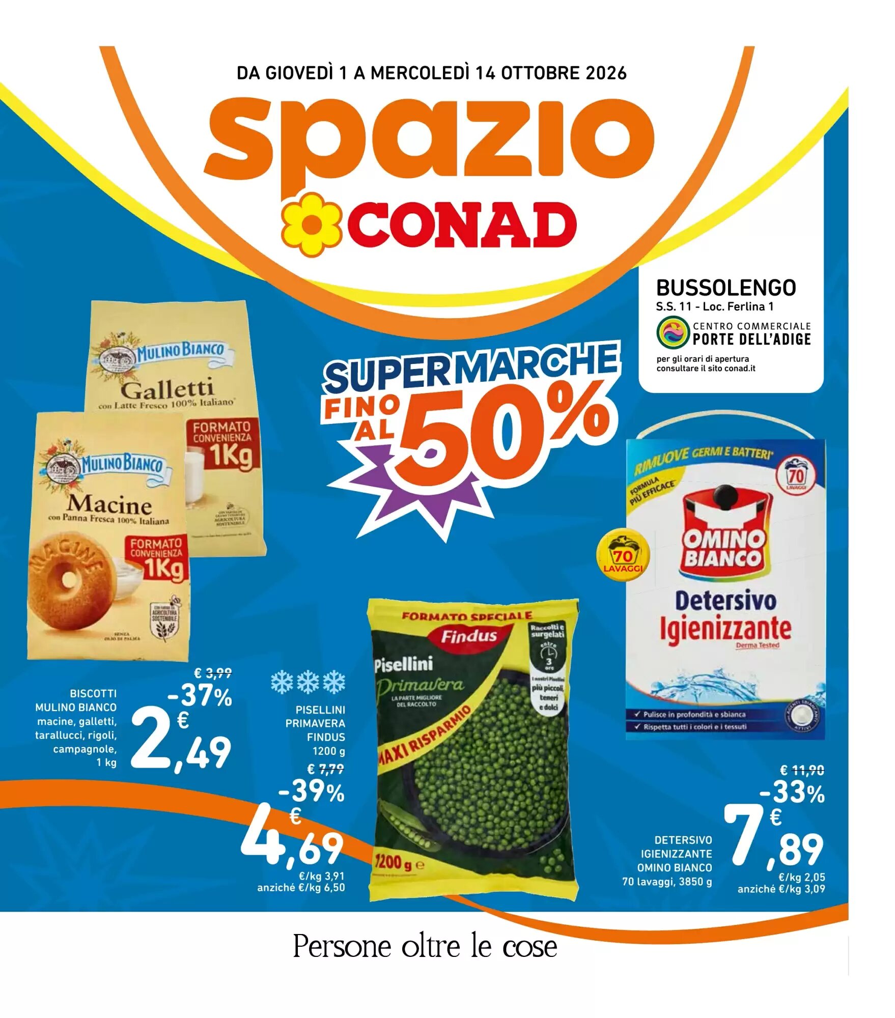 Volantino promozionale Spazio Conad valide dal 01/10/2026 - Pagina 1.