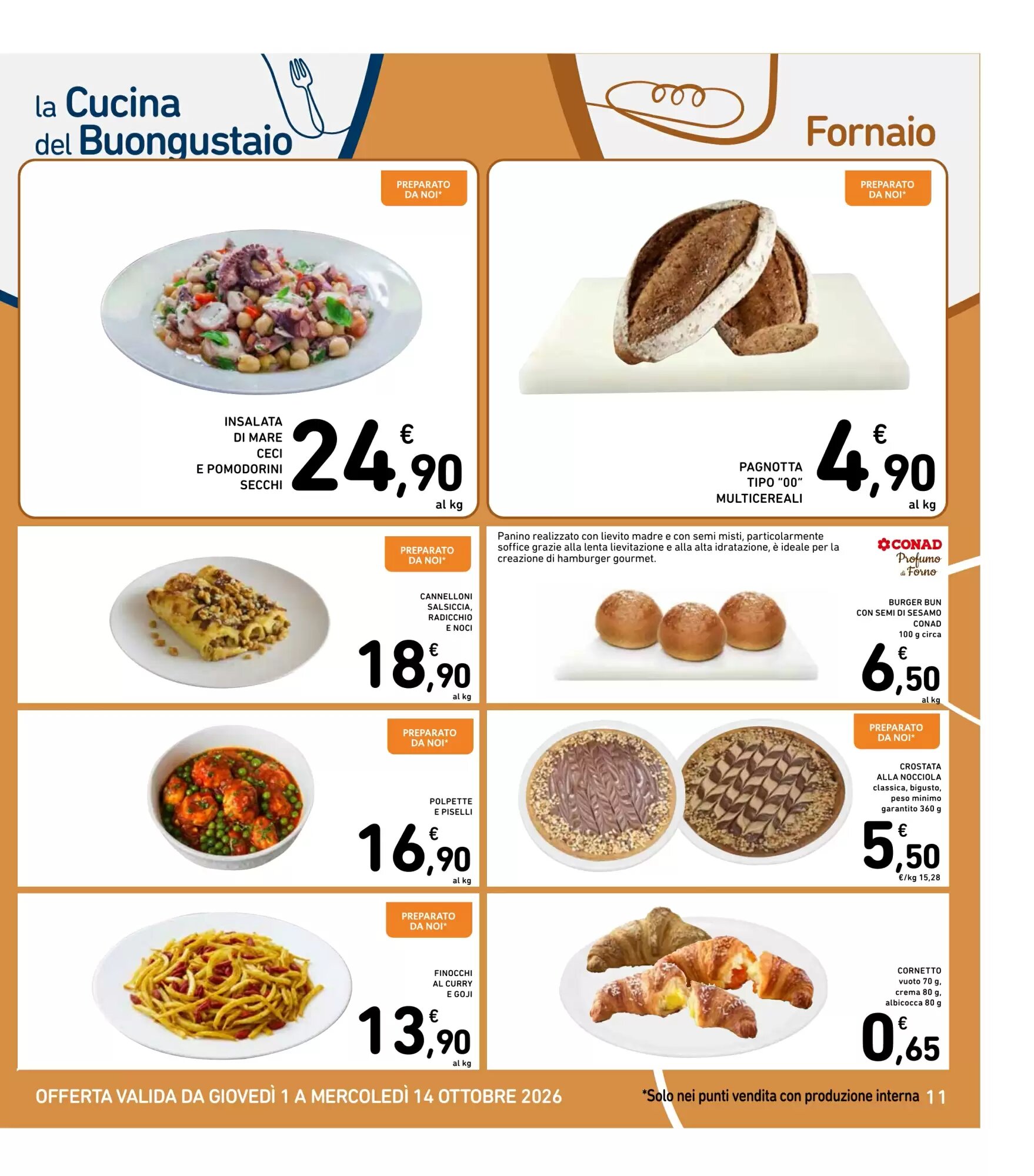 Volantino promozionale Spazio Conad  valide dal 01/10/2026 - Pagina 11.