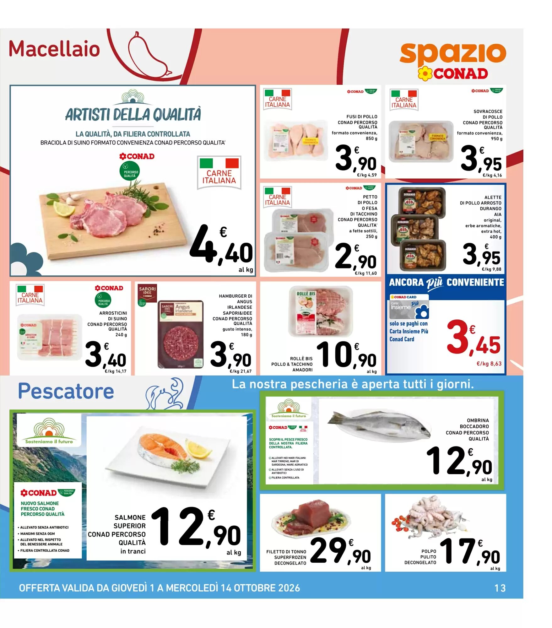 Volantino promozionale Spazio Conad  valide dal 01/10/2026 - Pagina 13.