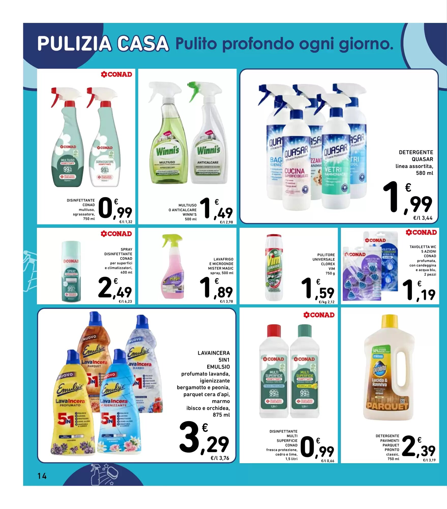 Volantino promozionale Spazio Conad  valide dal 01/10/2026 - Pagina 14.