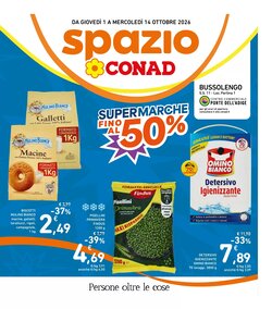 Volantino promozionale Spazio Conad  valide dal 01/10/2026