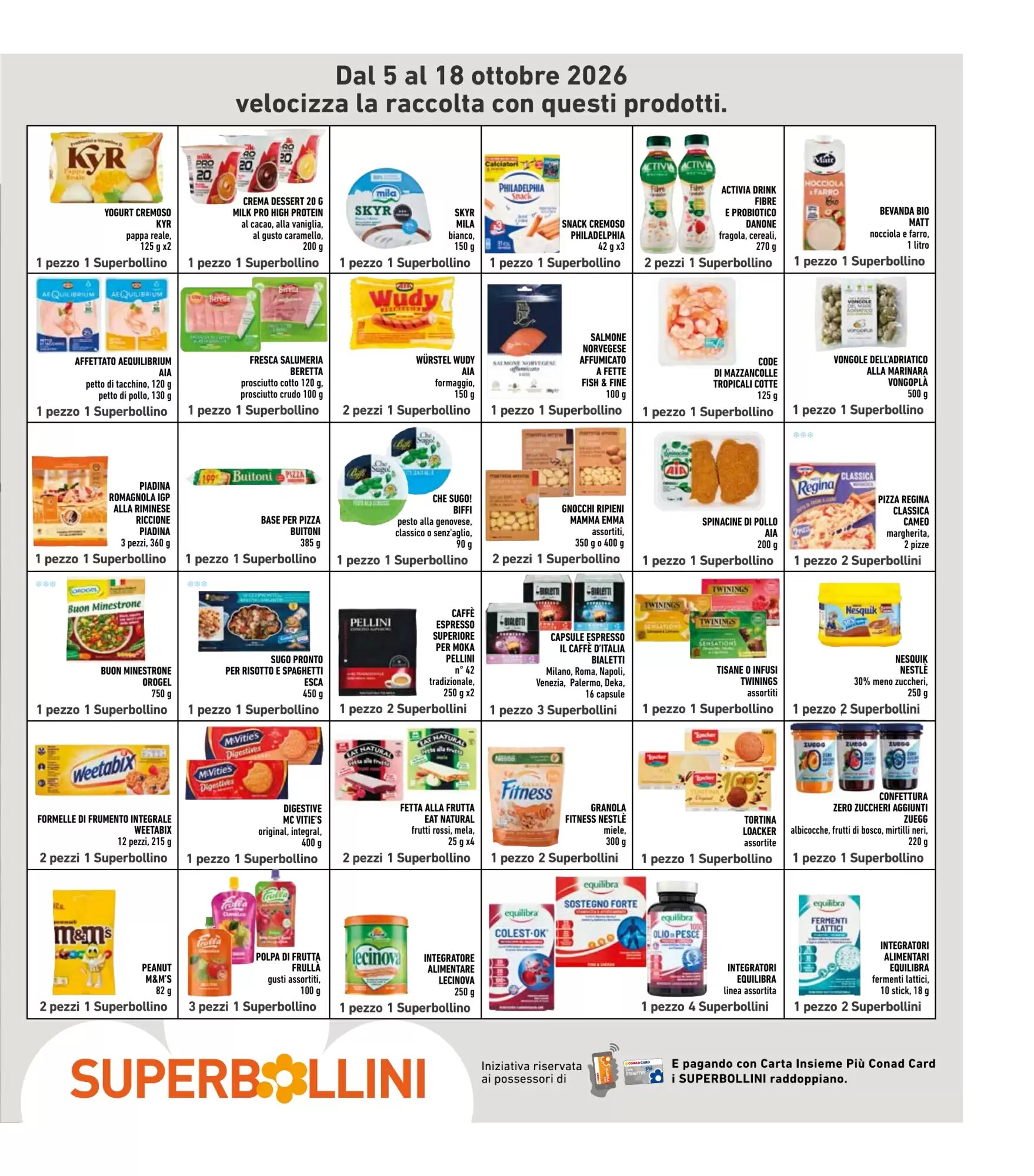 Volantino promozionale Spazio Conad  valide dal 01/10/2026 - Pagina 25.