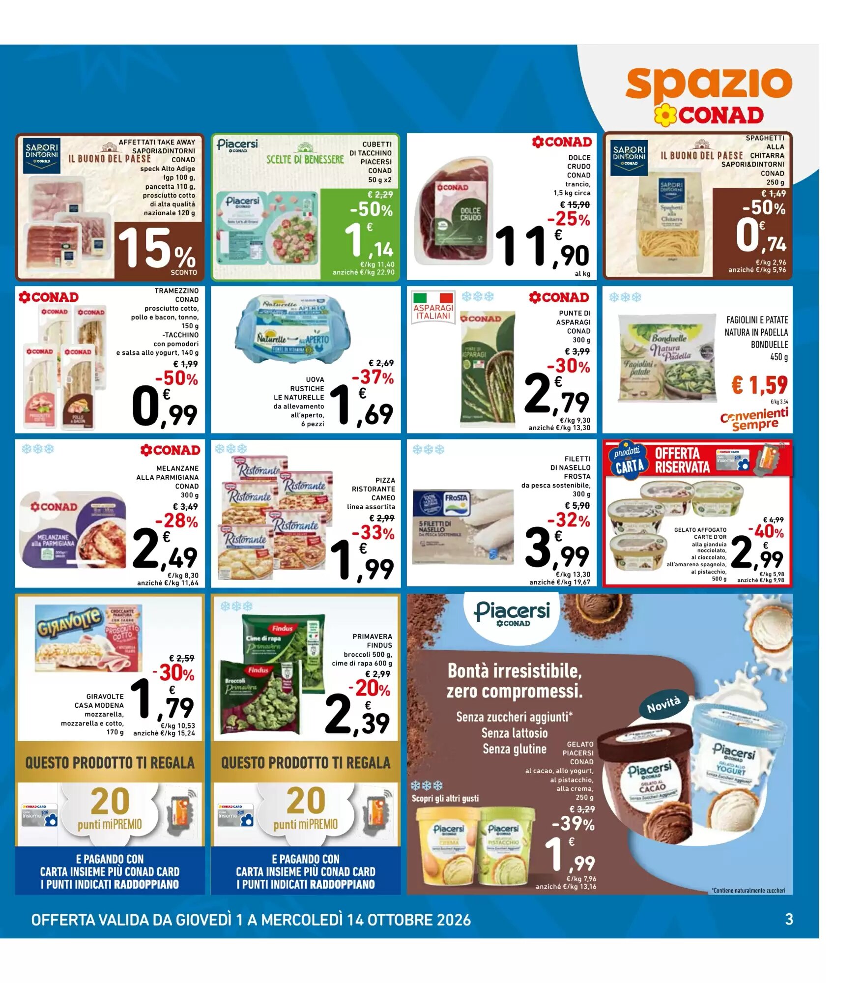 Volantino promozionale Spazio Conad  valide dal 01/10/2026 - Pagina 3.