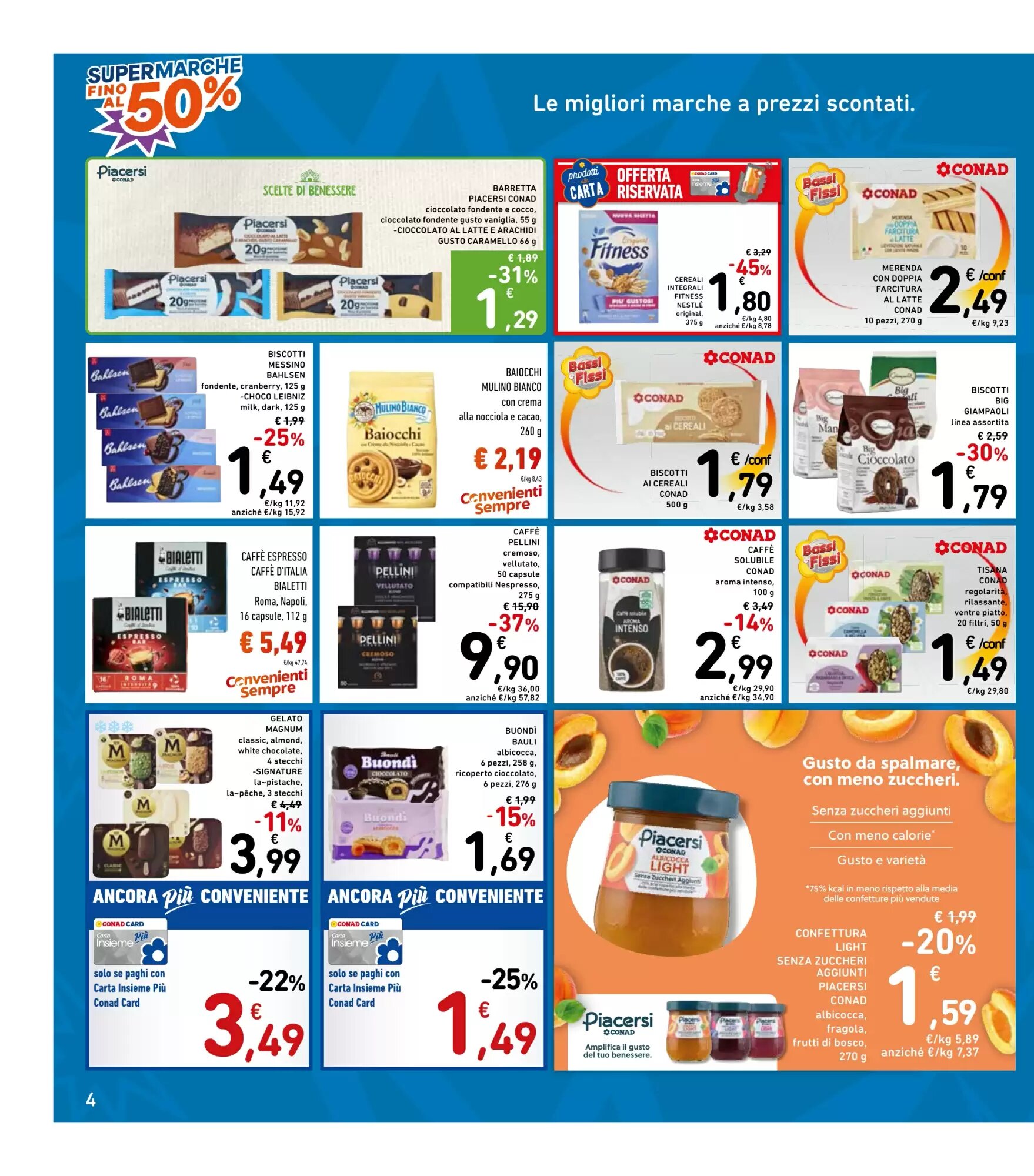 Volantino promozionale Spazio Conad  valide dal 01/10/2026 - Pagina 4.