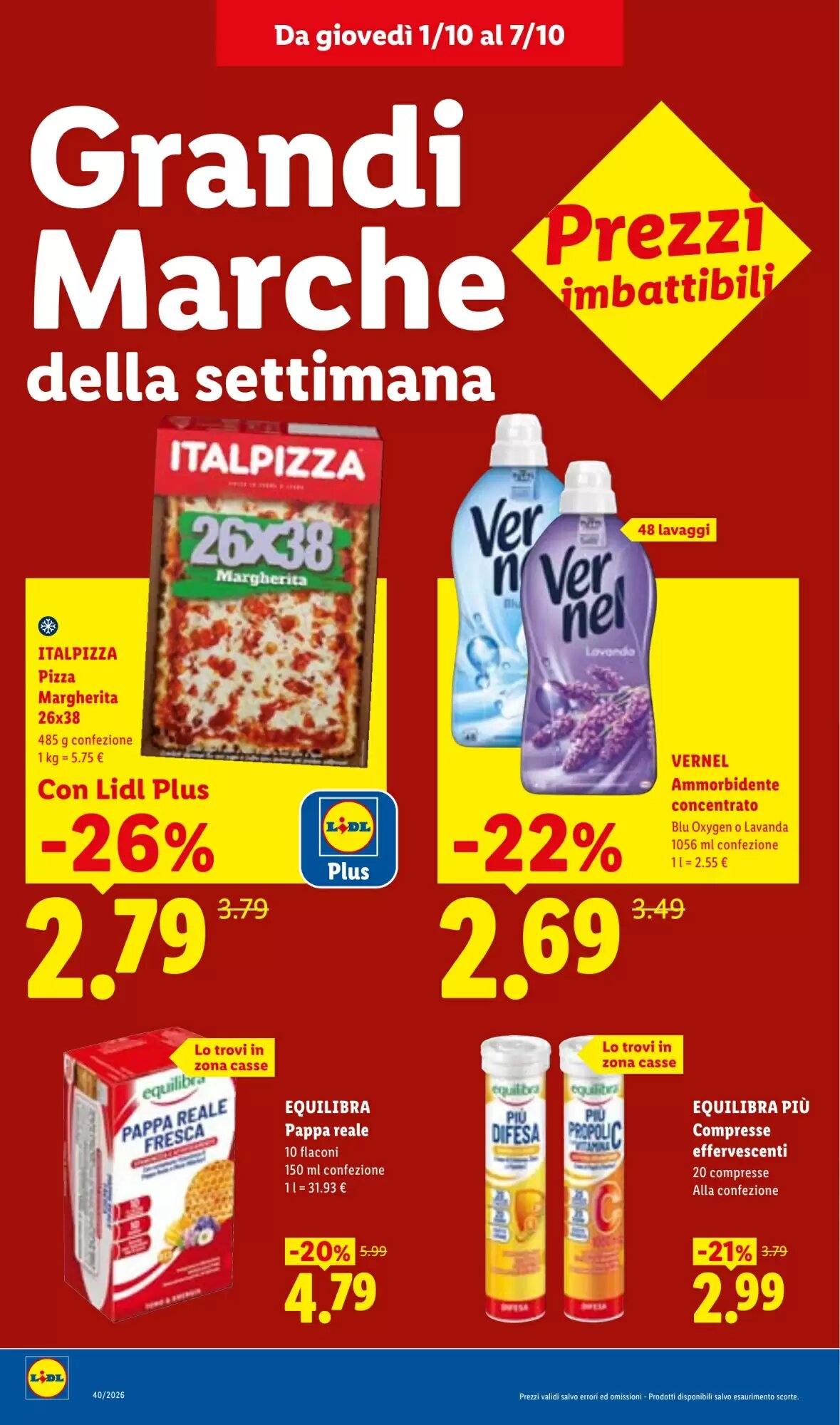 Volantino promozionale Lidl  valide dal 01/10/2026 - Pagina 14.