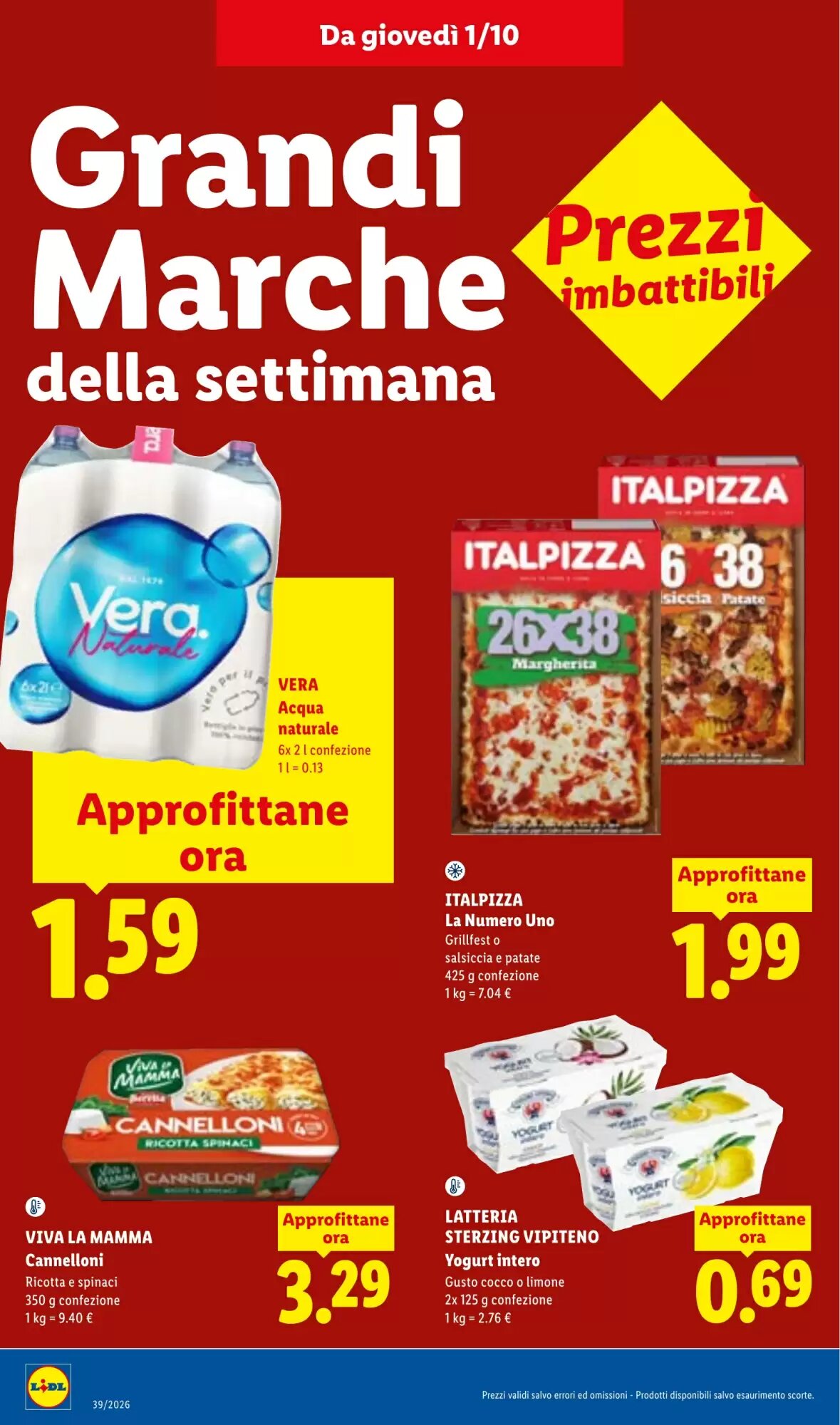 Volantino promozionale Lidl  valide dal 01/10/2026 - Pagina 16.