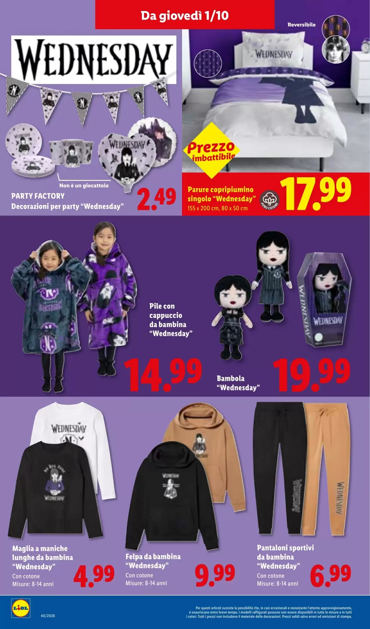 Volantino promozionale Lidl  valide dal 01/10/2026 - Pagina 22.