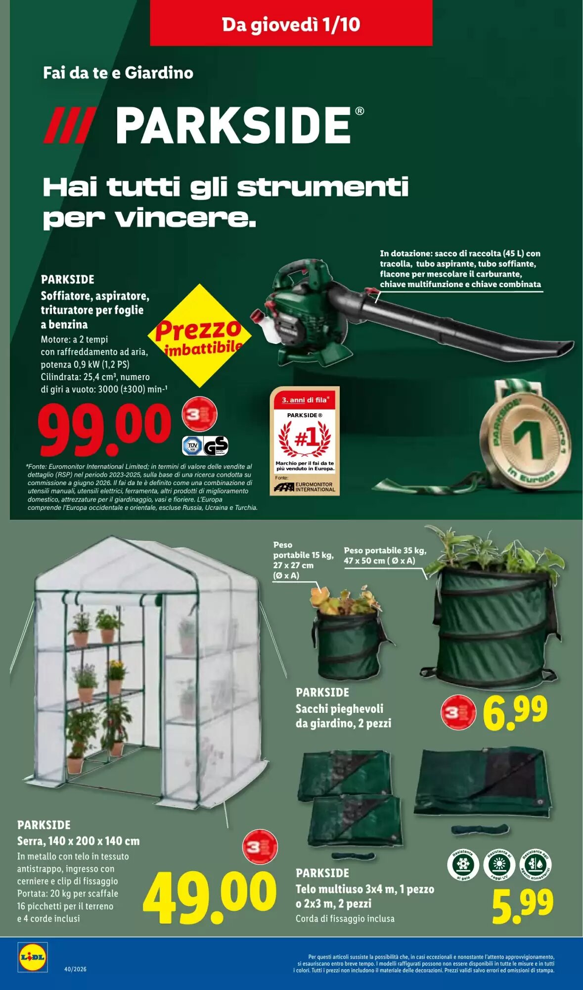 Volantino promozionale Lidl  valide dal 01/10/2026 - Pagina 24.