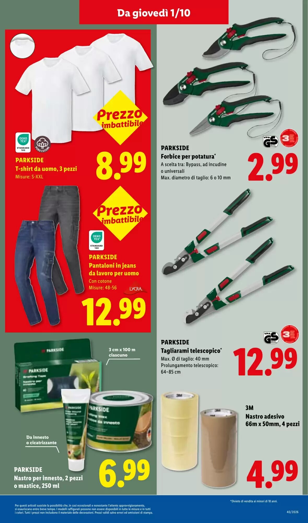 Volantino promozionale Lidl  valide dal 01/10/2026 - Pagina 25.