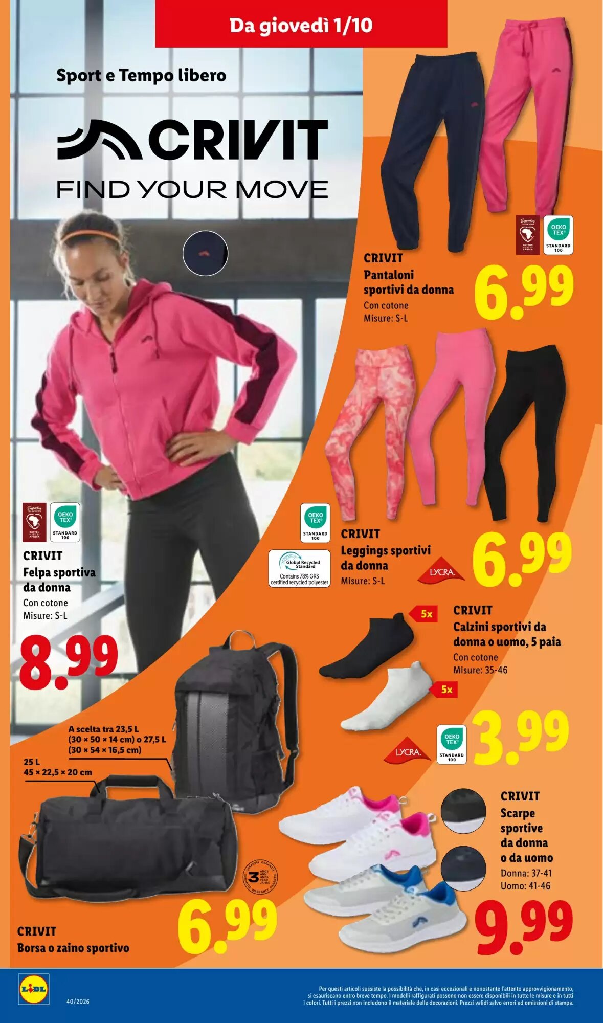 Volantino promozionale Lidl  valide dal 01/10/2026 - Pagina 28.
