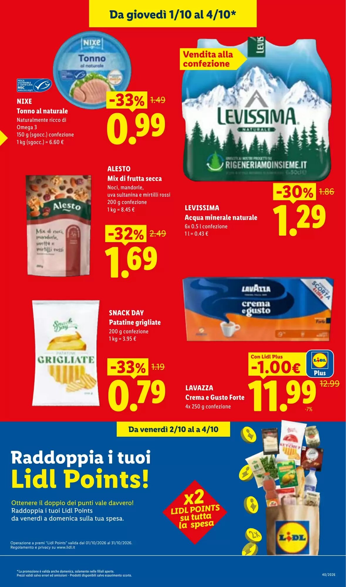 Volantino promozionale Lidl  valide dal 01/10/2026 - Pagina 3.