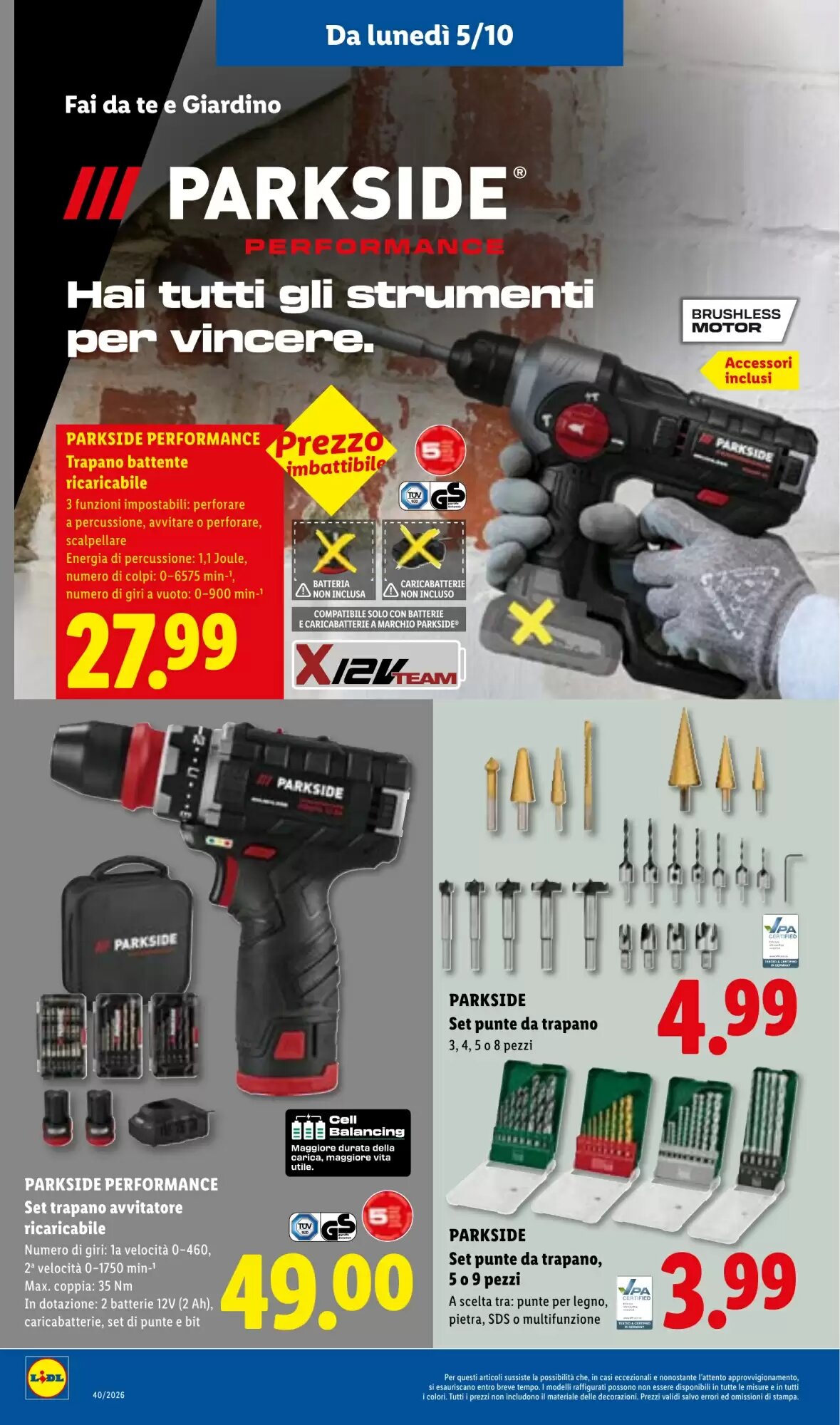 Volantino promozionale Lidl  valide dal 01/10/2026 - Pagina 32.