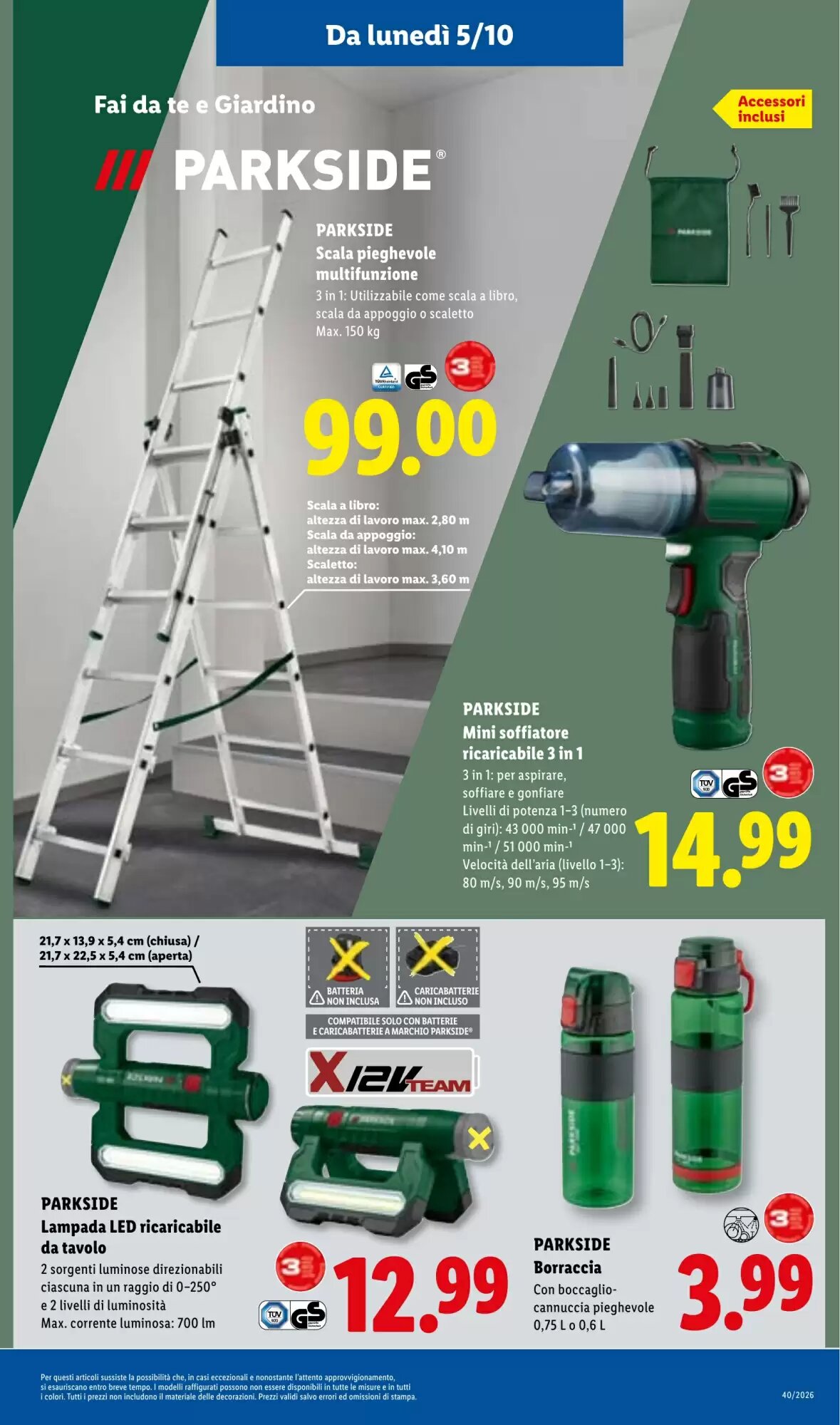 Volantino promozionale Lidl  valide dal 01/10/2026 - Pagina 35.