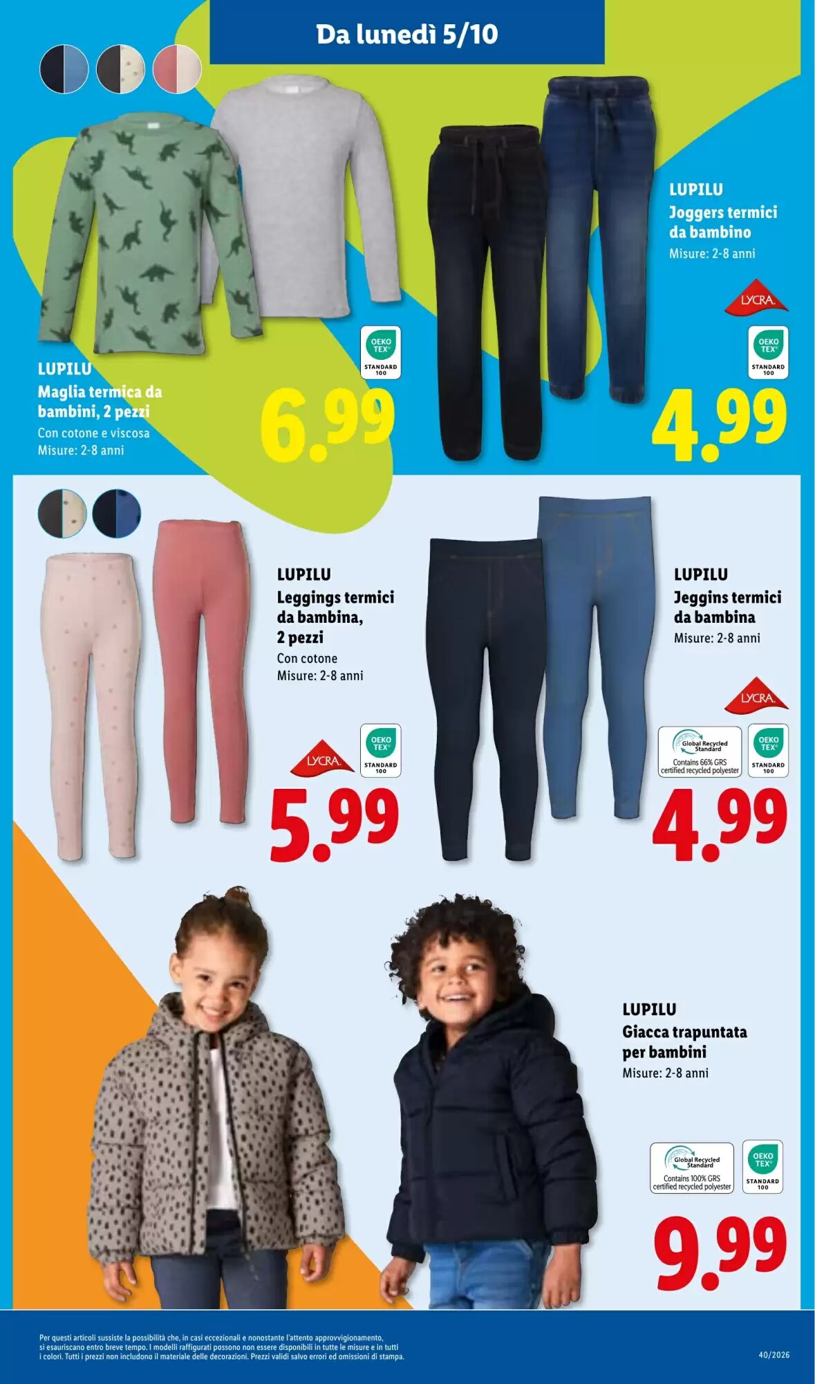 Volantino promozionale Lidl  valide dal 01/10/2026 - Pagina 39.